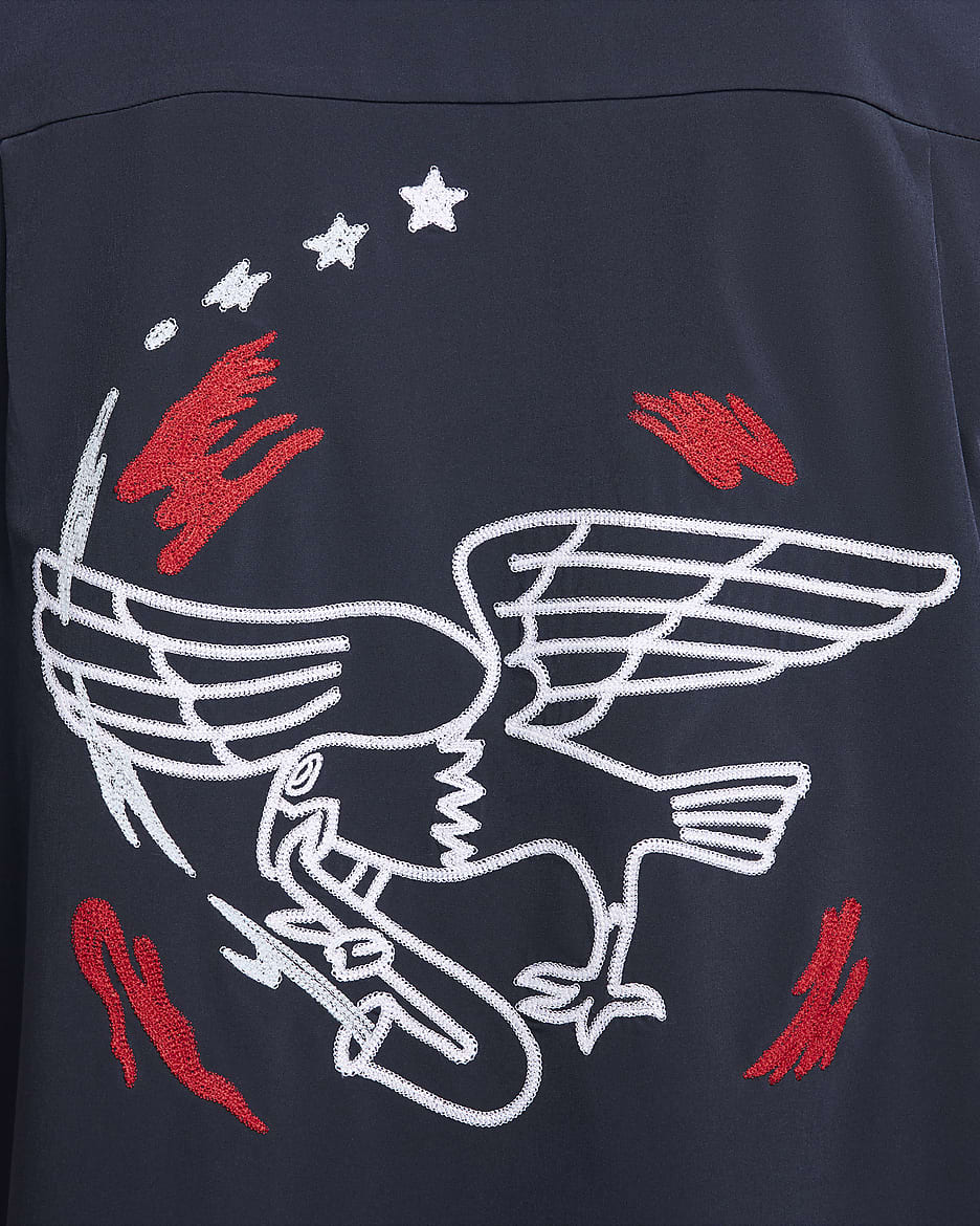 USA Nike SB ショートスリーブボタンアップボーラー　新品未使用品 NIKE SB】ショートスリーブ ボタンアップ スケートボード